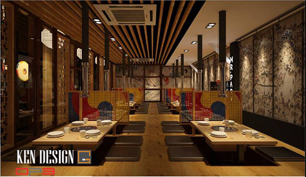 Thiết kế nhà hàng đẹp phong cách hàn quốc